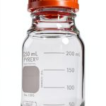 Pyrex 100mL Round Media Storage Bottles, with GL45 Screw Cap, Ea-0