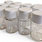 Transparent Plastic Bottles Nocwpsi Lab Media Wide Mouth 30ml 12 Pack-0