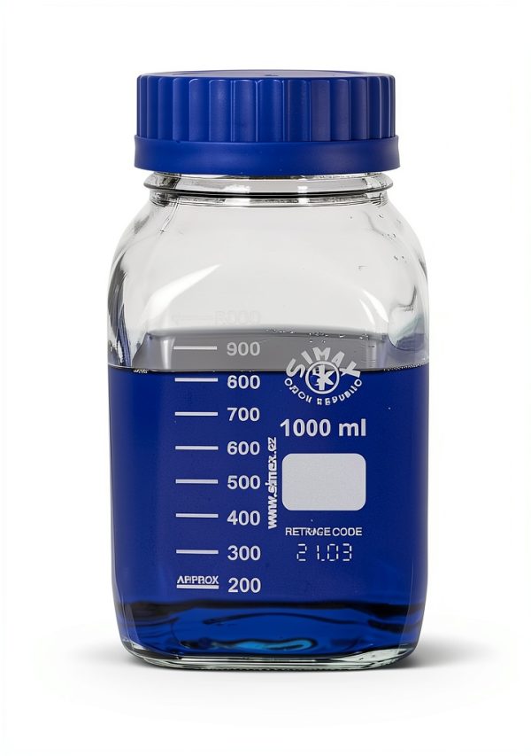 United Scientific SIMAX BSWM1000 1L Wide Mouth Borosilicate Media-2