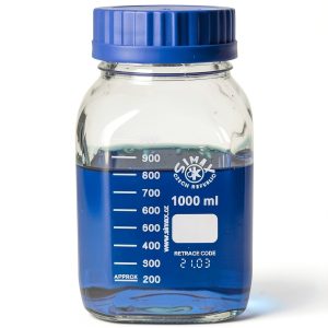 United Scientific SIMAX BSWM1000 1L Wide Mouth Borosilicate Media-0
