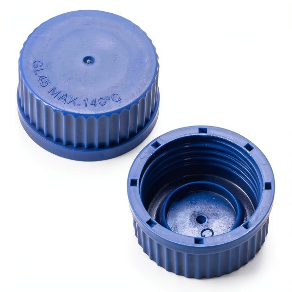 Yopay 4 Pack Glass Media Bottle 1000ml with GL45 Blue Screw Cap-5
