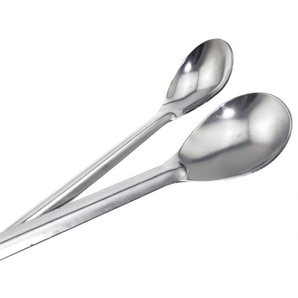 2PCS 20cm/30cm Stainless Steel Lab Spoon Spatula, Lind Kitchen Lab-1