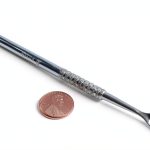 Surgical Stainless Steel Spoon 5 Inch Ridged Handle-0