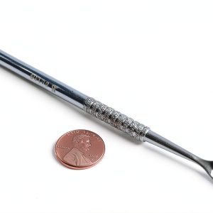 Surgical Stainless Steel Spoon 5 Inch Ridged Handle-0