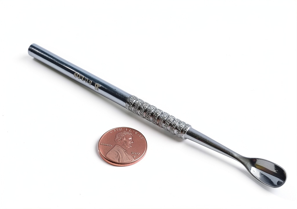 surgical stainless steel spoon