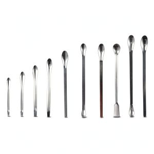 Stainless Steel Lab Measuring Spoon by SHUATI for Powders and Gels-0