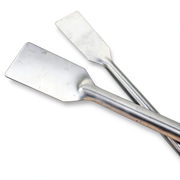2PCS 20cm/30cm Stainless Steel Lab Spoon Spatula, Lind Kitchen Lab-3