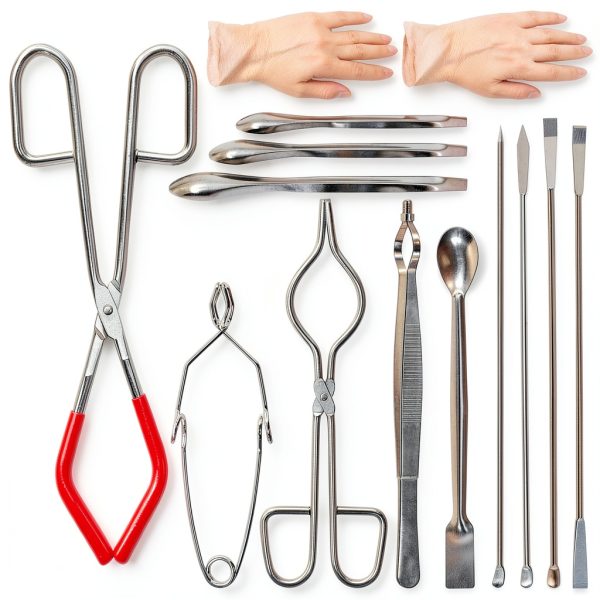 13Pcs Premium Scientific Labwares Essential Tools Set by Rustark-0